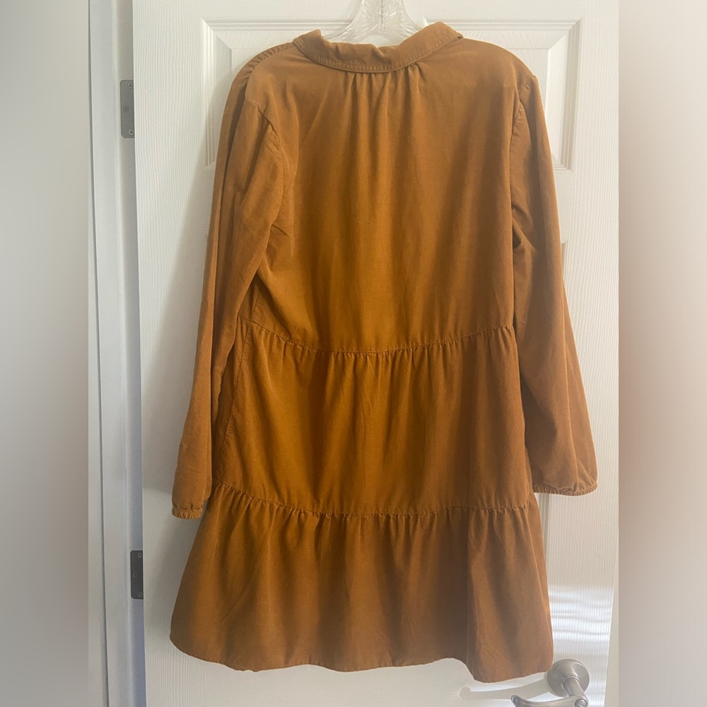 J. Crew Brown Mini Dress - Picture 2 of 3